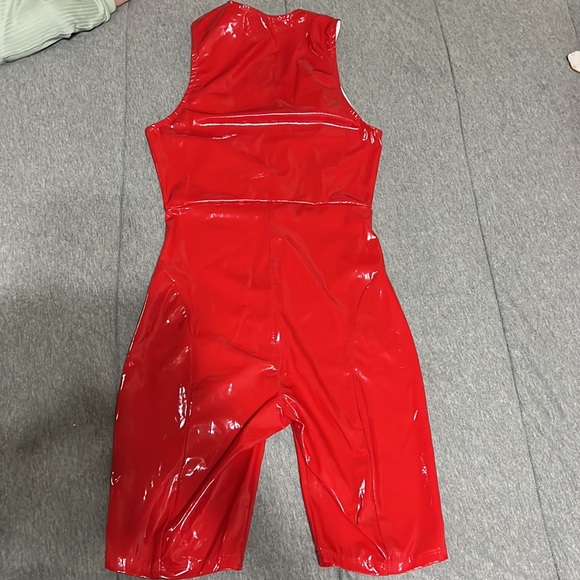 Fashion Nova red jumpsuit - Picture 4 of 4